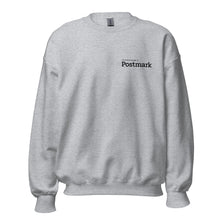 Load image into Gallery viewer, Grey Postmark Unisex Sweatshirt