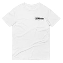 Load image into Gallery viewer, White Postmark Short-Sleeve T-Shirt