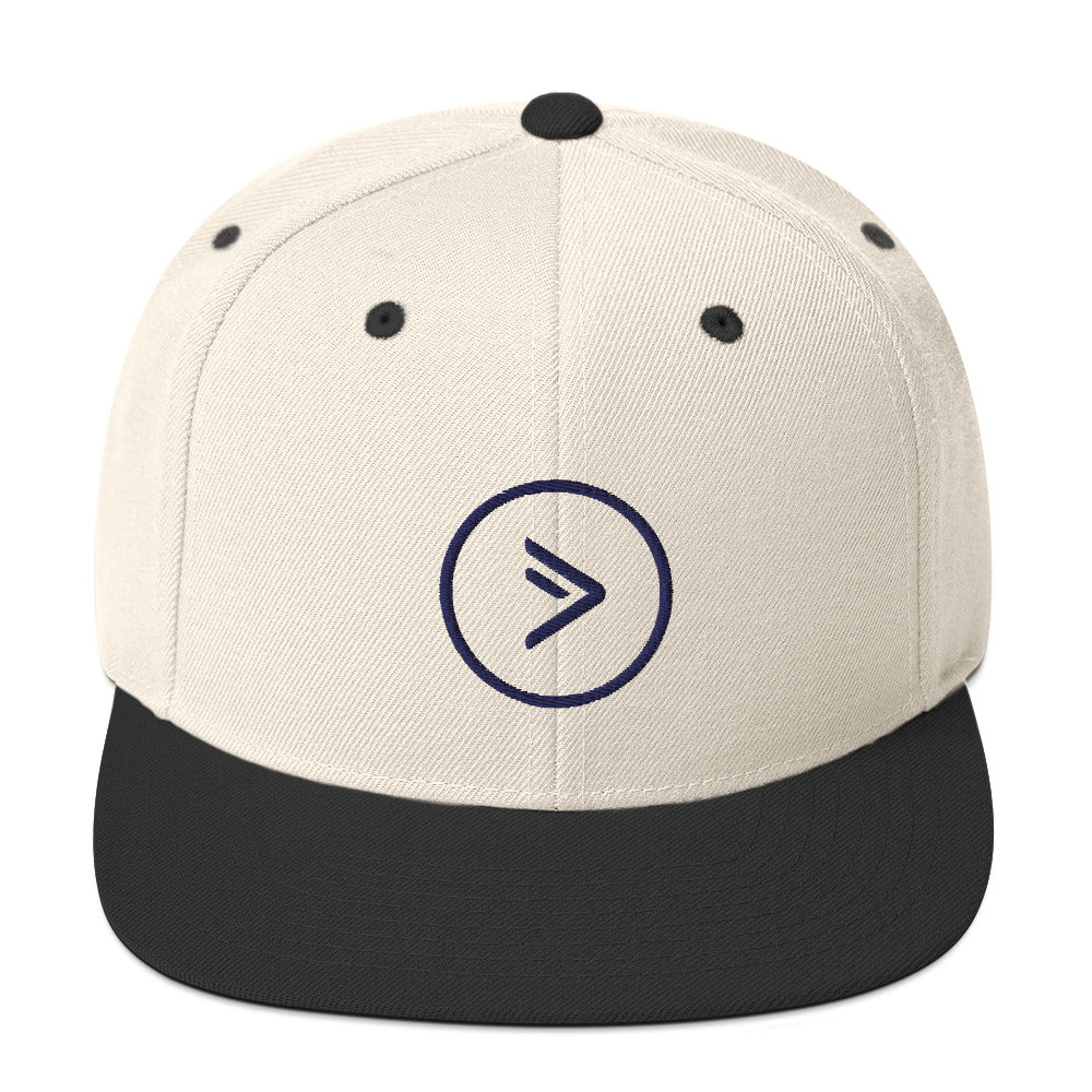 AC Glyph Outline Snapback Hat